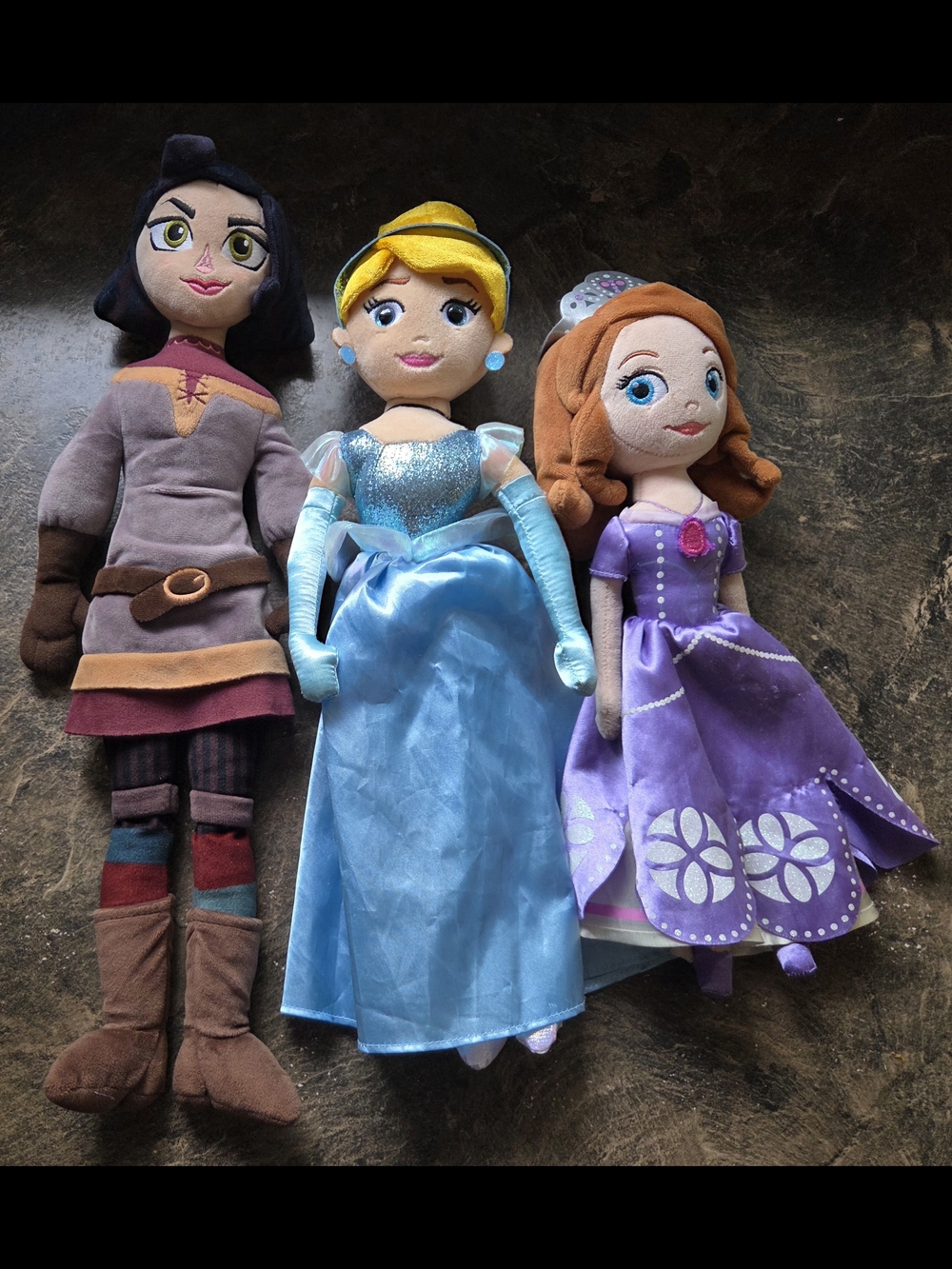 Disney Princess Plush Doll - Cinderella Sofia The First & Cassandra
